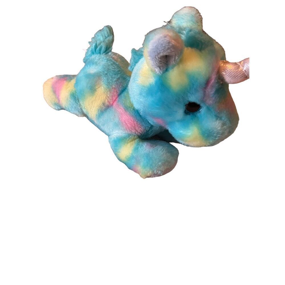 Aurora Stuffed Beanbag Animals - Blueberry Ripple Unicorn